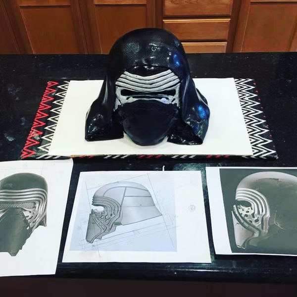 Custom decorated cake