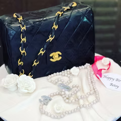 Designer purse cake